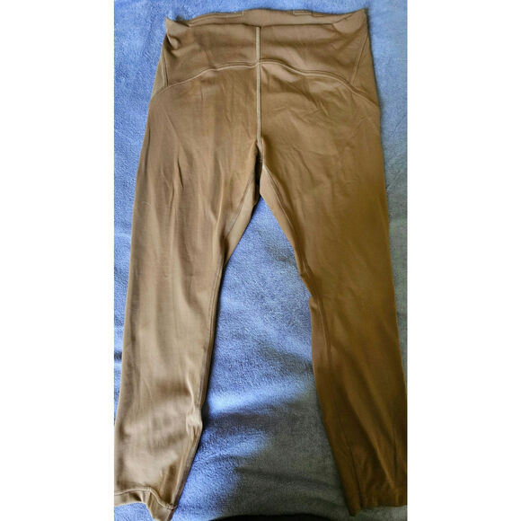 Lululemon InStill High-Rise Tight 25" Copper Brown Women's size 12 Yoga Active - Picture 2 of 8